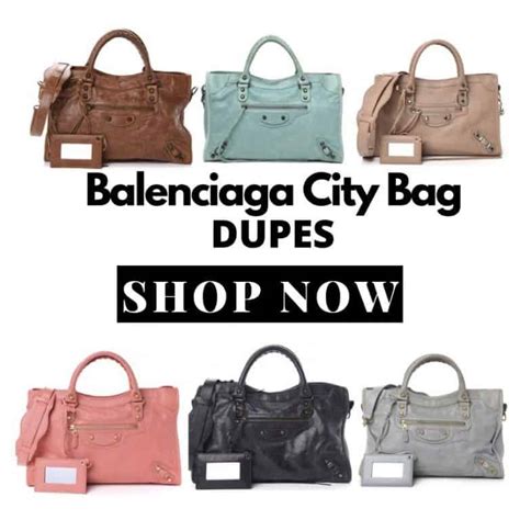 dupe for balenciaga city bag|balenciaga city bag look alike.